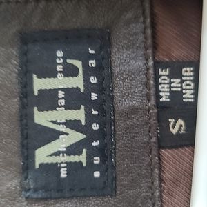 Michael Laurence Outerwear Leather Jacket For Women,